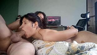 Can You Handle Her Tied-Up Sloppy Deepthroat Gagging?!