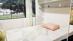 brazilian milf luna oliveira caught filming adult vid so i bent her over for anal creampie in juicy vagninho