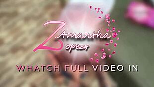 Curvy Latina milf delivers blowjob then heads to intense train session