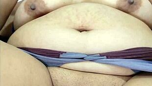 Fat BBW's Massive Pussy Swallows Giant Toy Deep