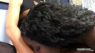 Lexington Steele Pounds Cynthia Pendragon and Mya Lovely Big Asses