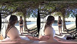 alex blake and gracie may green share my cock in vr threesome