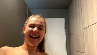 this teen with big natural tits gives extreme sloppy public deepthroat on monster cock