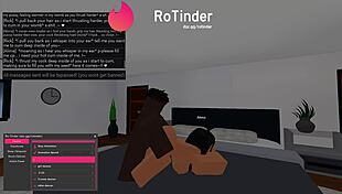 roblox roleplay turns slutty when bbc monster cock claims her every hole