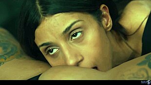 that tattooed bbw connie perignon turns big tits latina penny park into her obedient foot slave for rough lesbian domination