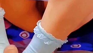 Morrita mexicana gives pussy mouth n swallows my hot load