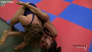 skylar rene dominates fierce wrestling match