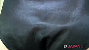 Slender Japanese Teen Takes First POV Creampie!