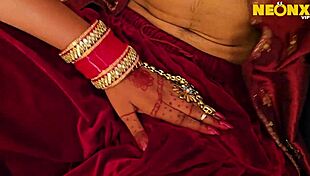 Newlywed bride's wild first night with hubby licking ass to pussy