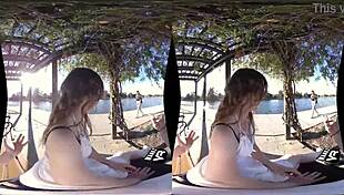 alex blake and gracie may green share my cock in vr threesome