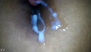 i love that sticky cum on smooth ass curves