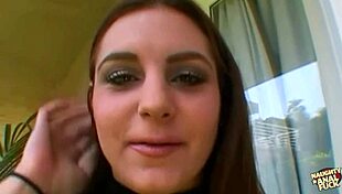 A Horny Brunette Joins Masked Lesbians for Intense Group Fucking Cumshot