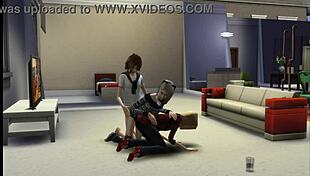 i'm crushed watching her old pussy get licked in sims 4 cuckold