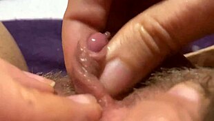 Big Clitoris Pulses Through Massive Orgasm Climax