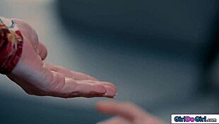 redhead's nipples yanked n facesat by busty milf domme 😈👅💦