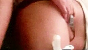 watch my married neighbor milf's big ass take rough creampie doggystyle rides