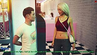 A Wife And Stepmother Play Naughty Game Together