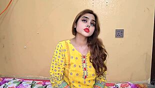 WOW! Pakistani Desi Stepmom's Juicy Handjob Dripping with Hot Cum!