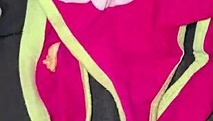 Found stepdaughter's dirty panties and bras in the trash