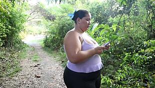 hey mama verga stranger blows you on public highway then bends for huge cock doggystyle cum on tits