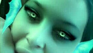 Sneaky Snapchat Latina Sucking Cock for Cum in Mouth