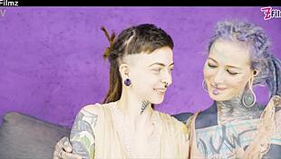 Shy Goth Punk Tries Anal Fingering First Time with Toys