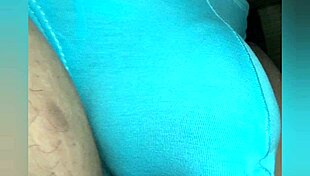 asian underwear strains over throbbing monster cock bulge close up