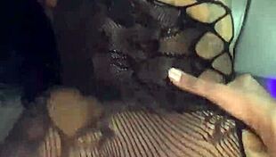 Lace Fishnet Sextapes Compile Ebony Bent Over Big Cock Creampie Rides