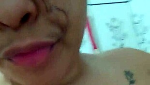 depraved puta flaunts her wet juicy pussy sensually for camera craving cock inside