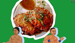 Nico Moron Fights in False Hood with Chinese Food Wrestling Action