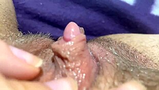 Big Clitoris Pulses Through Massive Orgasm Climax