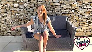 Naughty French Brunette Jade Fucks Like a Wild Slut