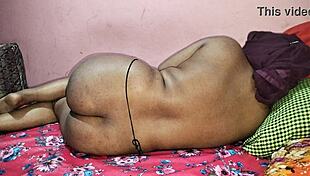 Muslim Mom's Big Natural Tits Tempt Masseuse into Sliding Cock for Sex