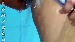 cute colombian cleaning babe flashes dirty pussy for you natural tits homemade