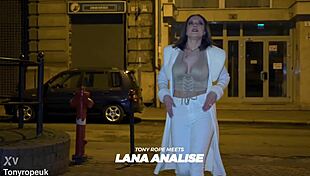 tony rope discovers lana analise's wet interracial ride on big black monster cock with squirting humiliation