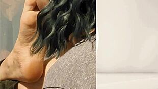 Lick those tempting feet now!