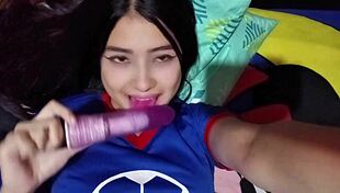 Once the cuckold left, she spread wide for my huge cock in raw homemade pounding