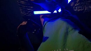 Catwoman Fucks Bent Over In Fishnets Latex Gloves Doggystyle Monster Cock