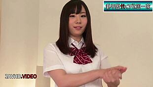 can you feel ichika ayamori's intense erotic dance as young asian student moves passionately?
