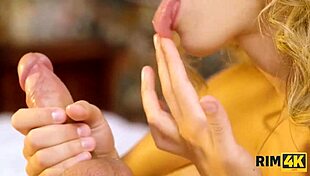 Rim4k: Stranger's Tongue Deep in Ass During Wild Game Fuck