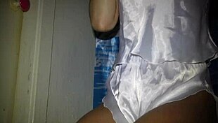 my tight asshole gets pounded in bathroom before massive facial cumshot