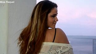 Miss Raquel shakes big booty in latina dance