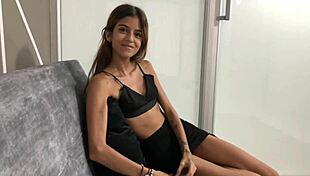 stepsister welcomes me home then we fuck hard in parents' house full story