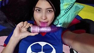 Once the cuckold left, she spread wide for my huge cock in raw homemade pounding