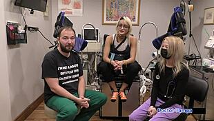 dr tampa checks channy crossfire's yearly physical closely