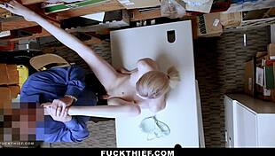 Officer Commands Teen Suck Big Cock Escape Store Fuckthief