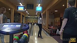 Hunt4k Lucky Fucker Scores Epic Bowling Alley Pickup Fuck!