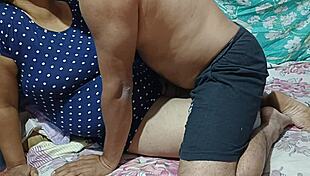 Real Indian Desi Bhabi Moans in Passionate Homemade Cuckold Fuck