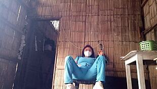 just home from hospital gotta masturbate horny nurse urges