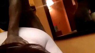 thick white girl rides and pounds her husband's cock hard